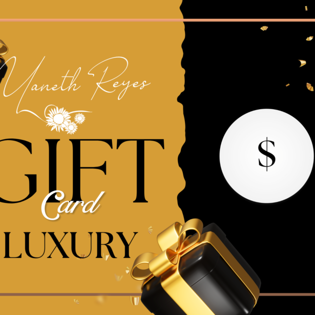 Luxury gift card