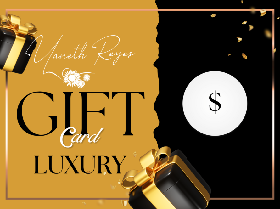 Luxury gift card